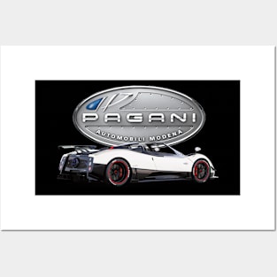 Pagani Zonda Supercar Products Posters and Art